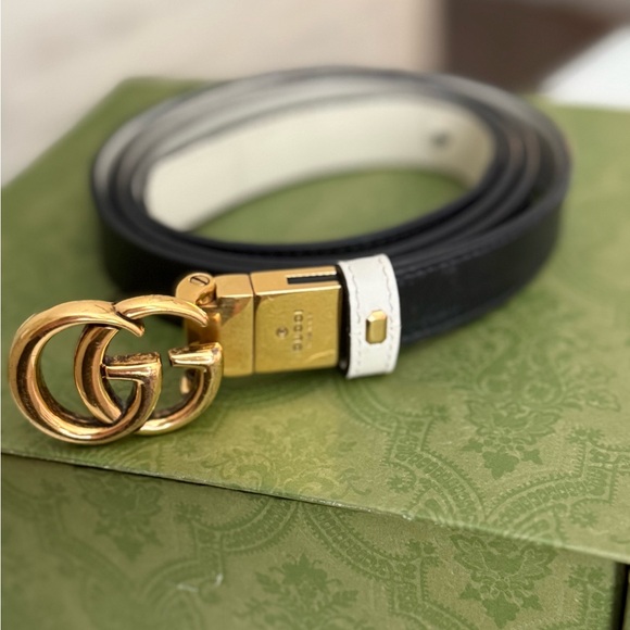 Gucci Marmont reversible thin belt size 110 - Picture 8 of 9